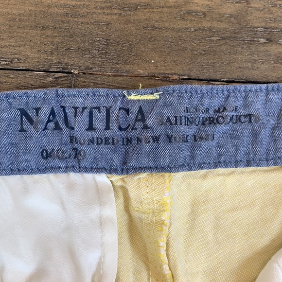 Nautica Boys Pale Yellow Shorts - Picture 2 of 6